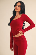 SEEN OFF-DUTY™ Square Neck Long Sleeve