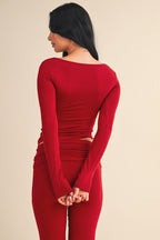 SEEN OFF-DUTY™ Square Neck Long Sleeve