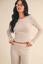 SEEN OFF-DUTY™ Sweetheart Lounge Set